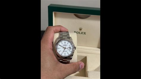 rolex unboxing datejust|rolex rotating watch box.